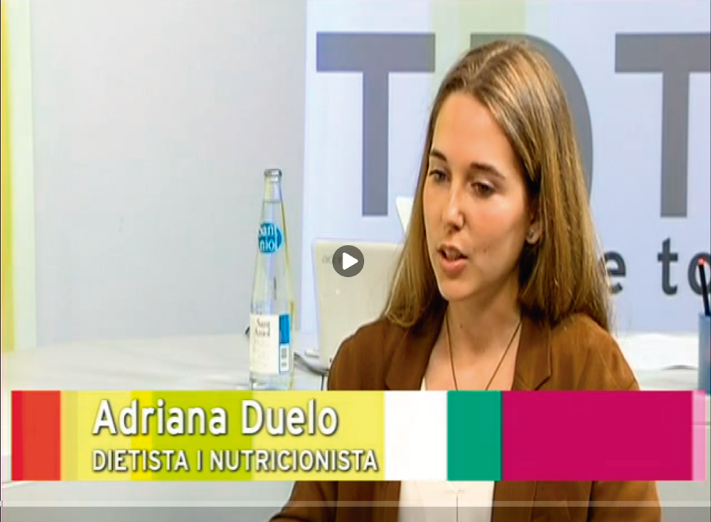 Intreview on TV Girona to Nutritionist Adriana Duelo, specialist in DAO Deficiency. diamine oxidase activity